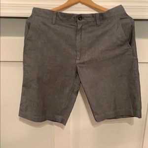 Gray JCrew Factory Shorts